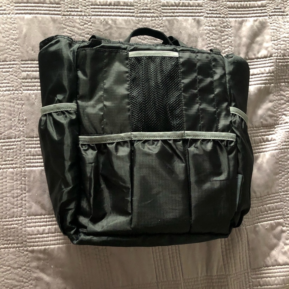 Black Diaper Backpack Insert